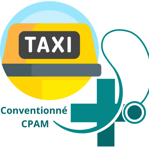 Logo Taxi Conventionné PACA - Taxis conventionnés CPAM dans toute la Provence-Alpes-Côte d'Azur